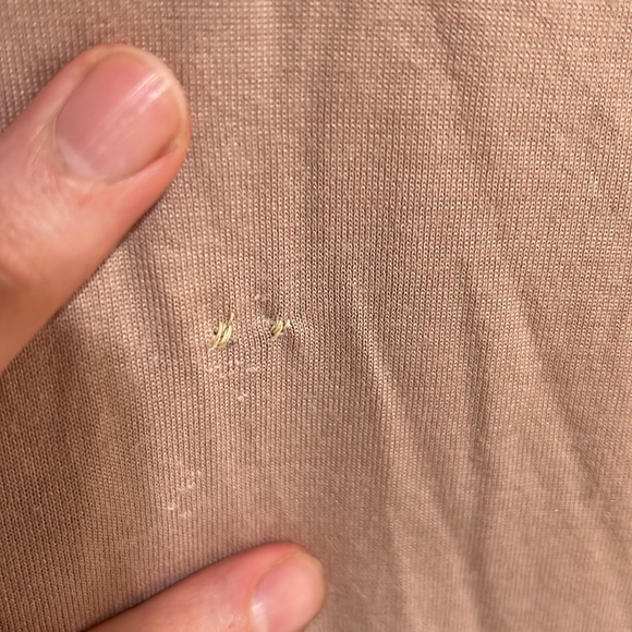 Theory Men’s Silk-Cotton Blend Button Down Short Sleeve - Picture 4 of 4